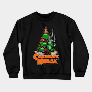 pizza ninja Crewneck Sweatshirt